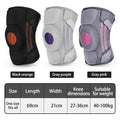 FSPG Adjustable Patella Tendon Knee Brace with Side Stabilizers Fitness Knee Support Kneepads Protector Band for Knee Pain